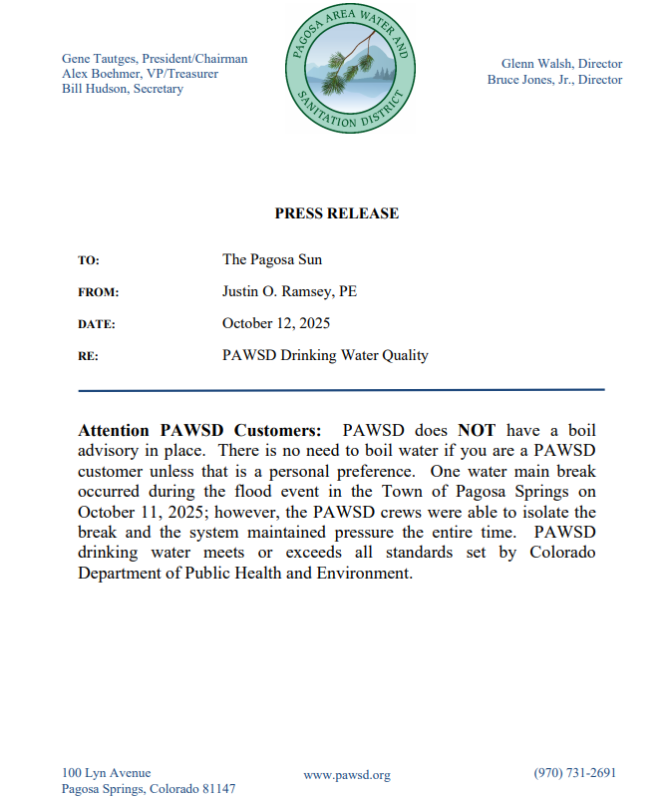 Post-flood Water Quality PR 10.12.25